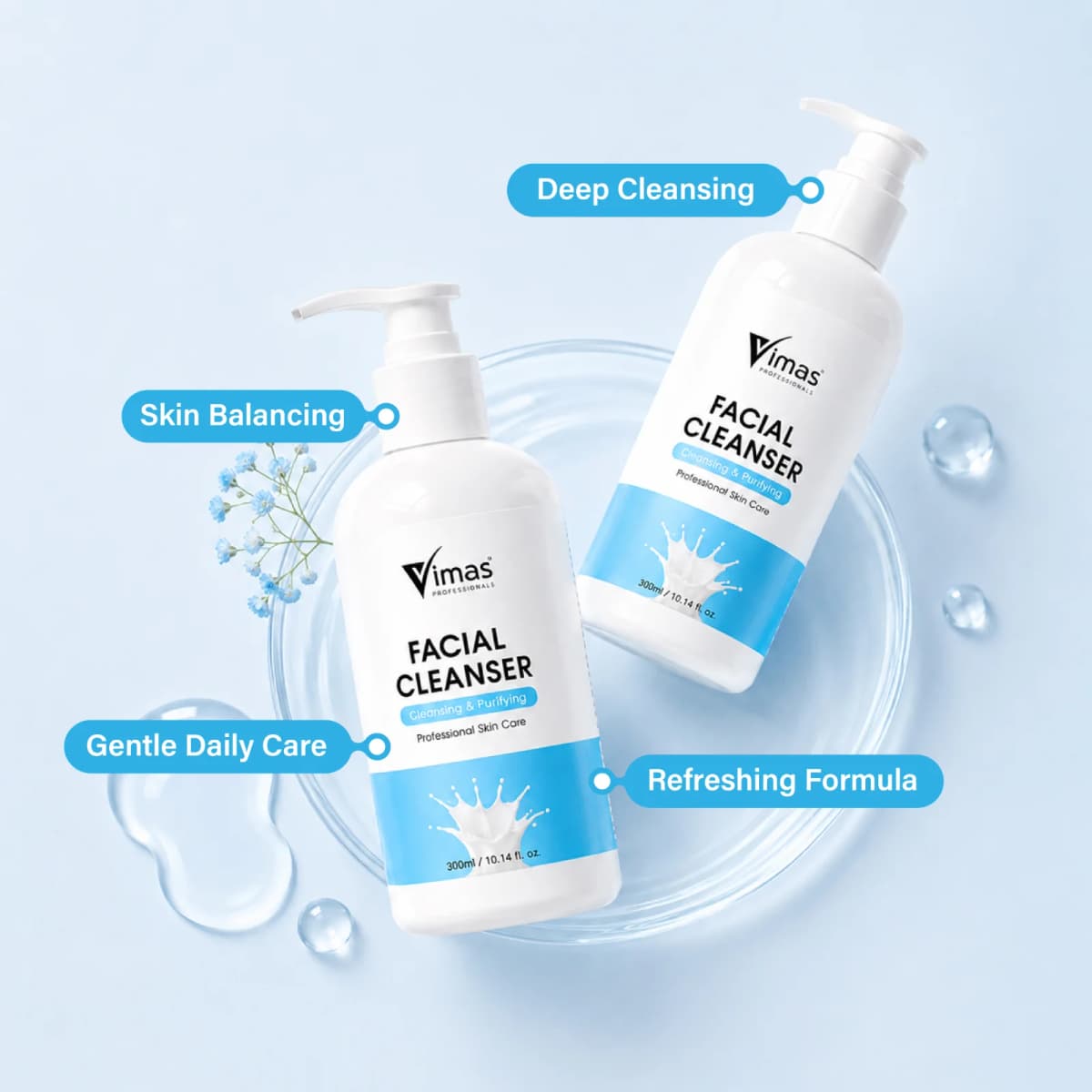 Vimas_Facial Cleanser - 300ml — view 3
