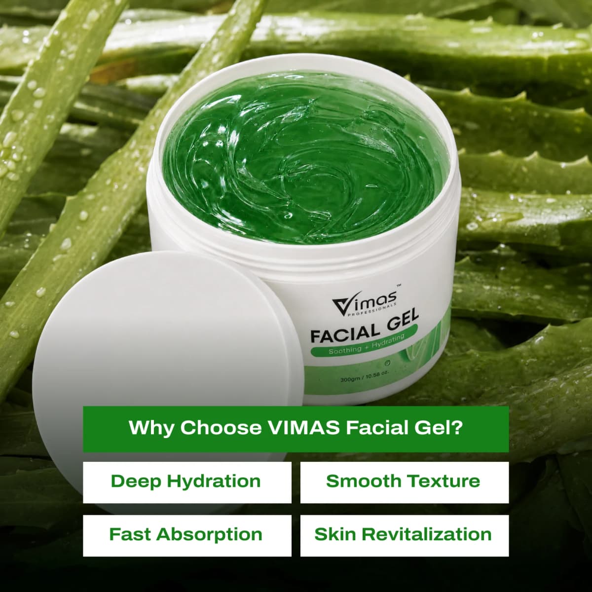 Vimas Professional Facial Gel – 300g — view 3