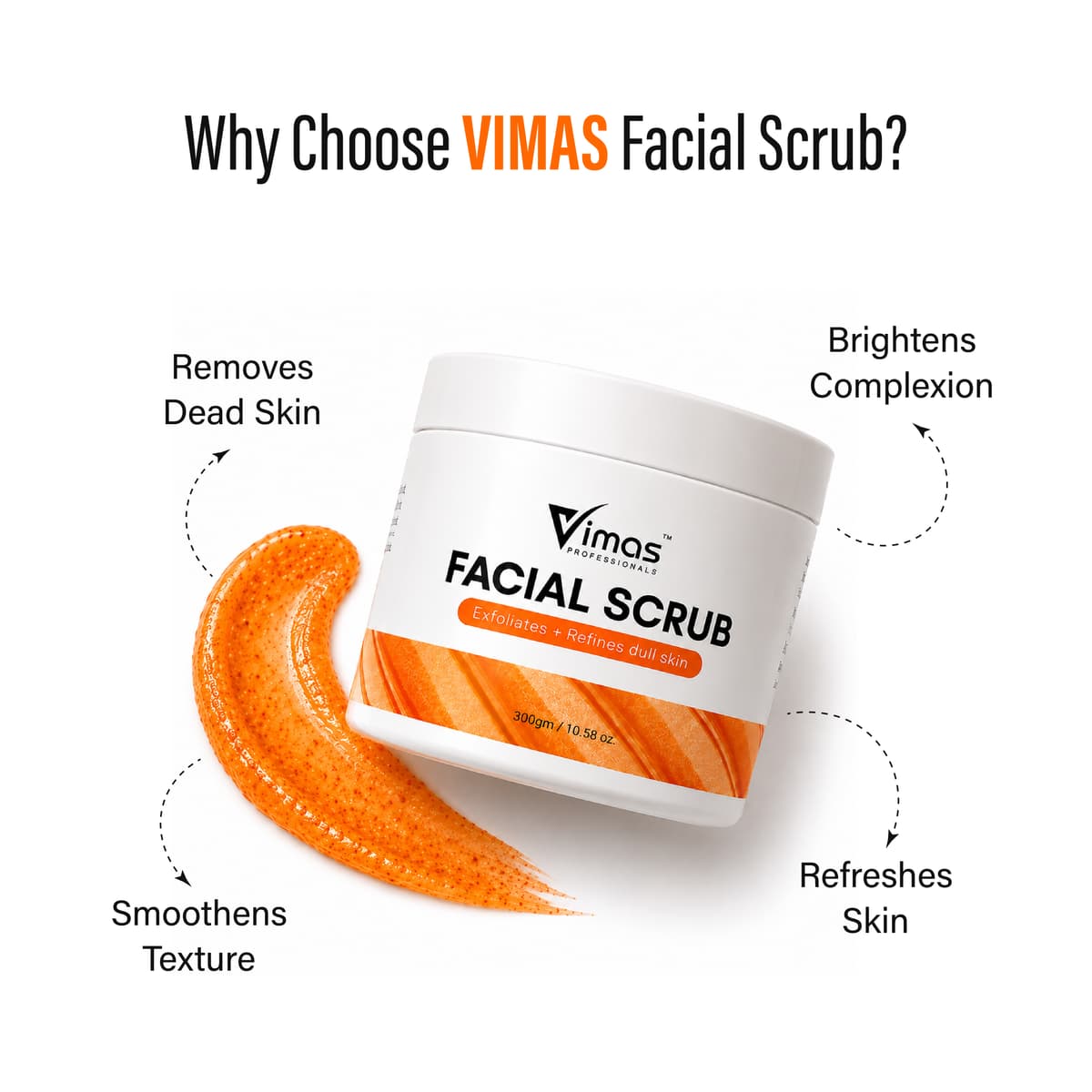 Vimas_Facial Scrub - 300gm — view 5