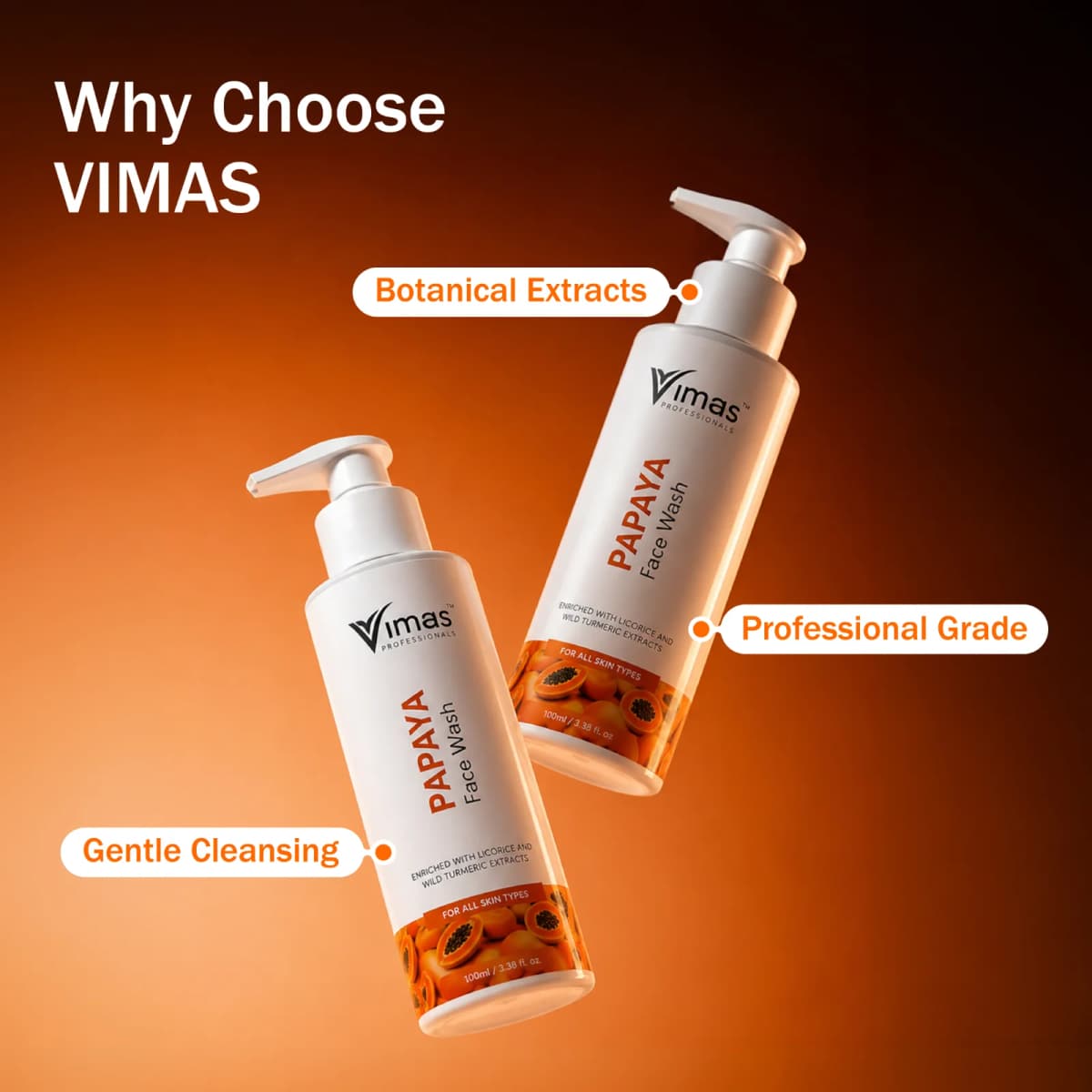 Vimas_Papaya Face Wash - 100ml — view 3