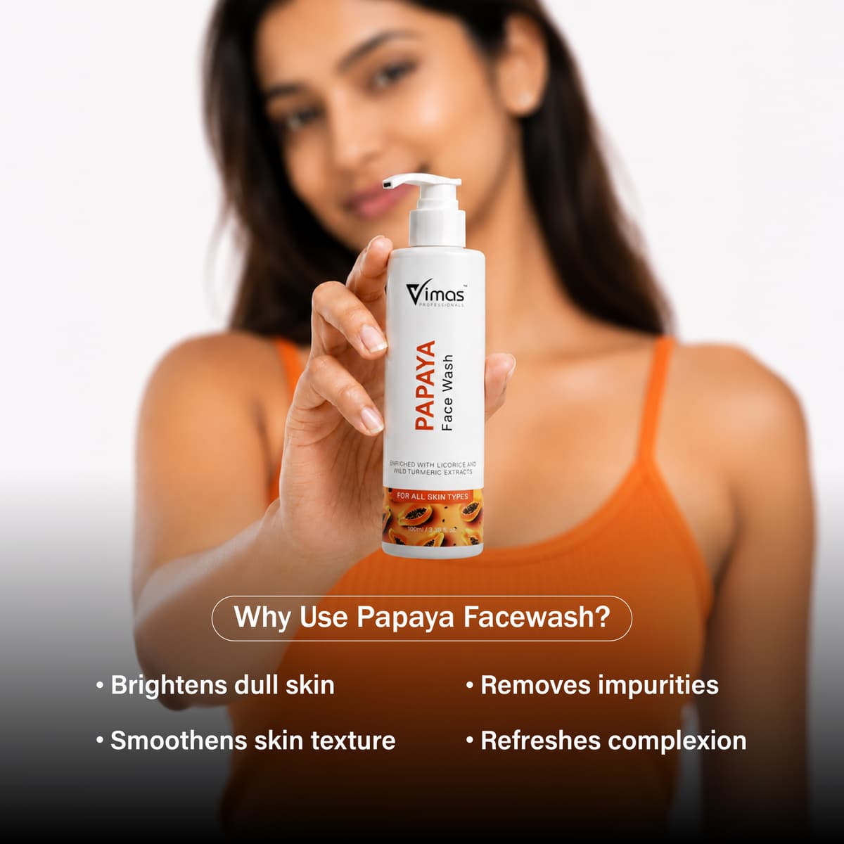 Vimas_Papaya Face Wash - 100ml — view 4