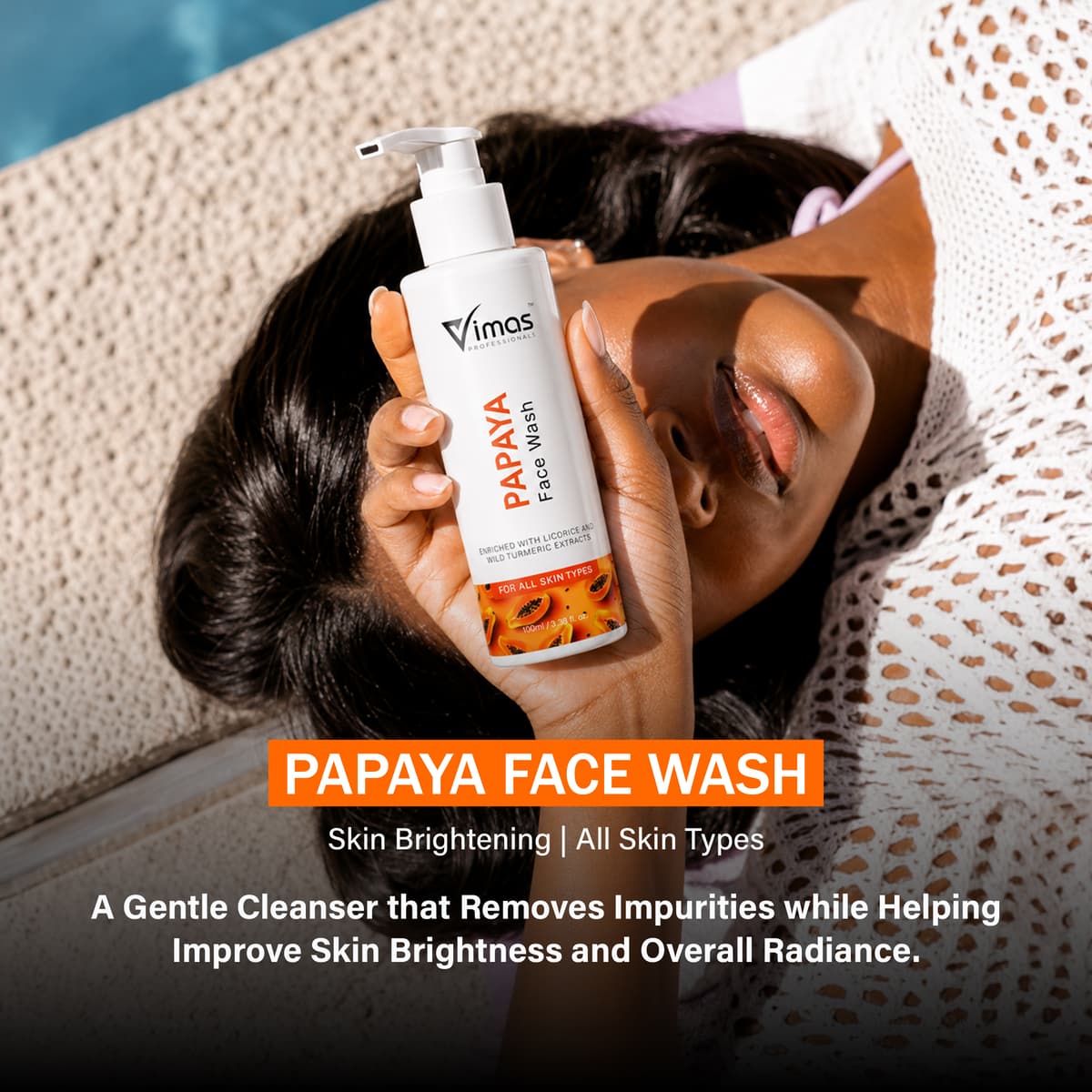 Vimas_Papaya Face Wash - 100ml — view 2